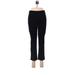 JM Collection Casual Pants - Mid/Reg Rise Boot Cut Boot Cut: Black Bottoms - Women's Size Medium Petite