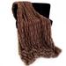 Plutus Brown Plush Pelt Faux Fur Luxury Throw Blanket - Plutus PBSF2337-8090-TC