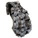 Plutus Black and White Feather Faux Fur Luxury Throw Blanket - Plutus PBEZ2345-80x110T
