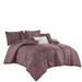 Winston Porter Keeya Luxury 7 Piece Comforter Set Microfiber in Brown | Queen Comforter + 6 Additional Pieces | Wayfair
