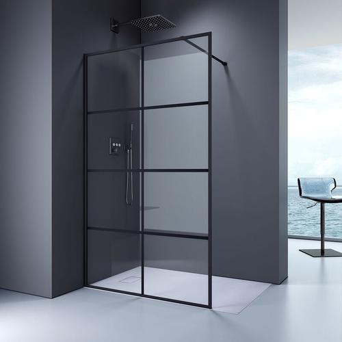 Duschwand Walk In Dusche Duschtrennwand für Badewanne mit 8mm Nano-Beschichtung esg Klares