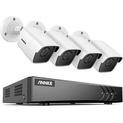 Kabelgebundenes Outdoor-CCTV-Kamera-Set, 8 Kanäle, 5 mp H.265 + dvr und 4 x 5 mp (2560 tvl)