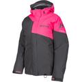 Klim Fuse Ladies Snowmobile Jacket, grey-pink, Size L for Women