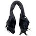 ZTTD 30 Inch Black Side Bangs Long Wavelength Curls Women s Wigs for Everyday Use