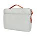 Lomubue Laptop Bag Double Zipper Shockproof 13/13.3/14.1-15.4 Inches Laptop Handbag Business Bag for Macbook