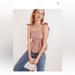 Madewell Tops | Madewell Rosalie Tie Strap Babydoll Top | Color: Pink | Size: M