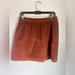 American Eagle Outfitters Skirts | American Eagle Outfitters Brown Velvety Skirt Nwot Size L Long | Color: Brown | Size: Large Long