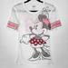 Disney Tops | Disneyland Walt Disney World Minnie Mouse Womens Small Short Sleeve T Shirt | Color: White | Size: S