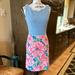 Lilly Pulitzer Dresses | Adorable Lilly Pulitzer Dress- Excellent Condition!! | Color: Blue/Pink | Size: Xs