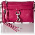 Rebecca Minkoff Bags | *Nwt* Rebecca Minkoff Mini Mac Crossbody In Beet (Hot Pink) Leather*Rare Find* | Color: Pink/Silver | Size: Os