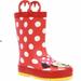 Disney Shoes | Nib Disney/Western Chief Rainboots Size 5 | Color: Red/White | Size: 5bb