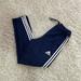 Adidas Pants | Adidas Tiro Pants In Navy With White Stripes In Men’s Small. | Color: Blue/White | Size: S