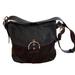 Coach Bags | Coach Soho Saddle Bag In Black Leather With Silver Hardware. New. | Color: Black | Size: Os