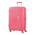 American Tourister Soundbox Spinner L Expandable Case, 77 cm, 110 L, Pink (Sun Kissed Coral), Sun Kissed Coral, Spinner L (77 cm - 97/110 L), Suitcases & Trolleys