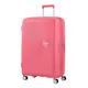 American Tourister Soundbox Spinner L Expandable Case, 77 cm, 110 L, Pink (Sun Kissed Coral), Sun Kissed Coral, Spinner L (77 cm - 97/110 L), Suitcases & Trolleys