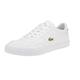 Lacoste Mens Courtmaster Pro 1231 SMA Trainers - White/White - UK 8