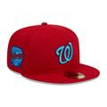 Men's New Era Red Washington Nationals 2023 MLB Father's Day On-Field 59FIFTY Fitted Hat