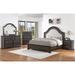 Canora Grey 5-1_Marya Upholstered Tufted Panel Bedroom Set Upholstered in Brown | 8 H x 82 W x 79.5 D in | Wayfair 0A96AC1AA75146ADA7013151A547008B