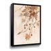 Winston Porter Boho Natural II Boho Natural II - Print on Canvas Canvas, Wood in Orange | 14 H x 18 W x 2 D in | Wayfair