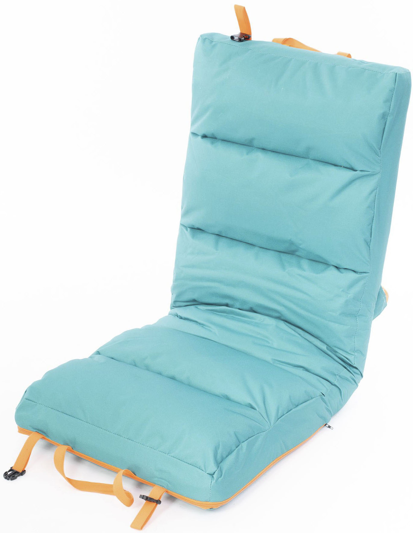 Polsterauflage WESTMANN "Campingstuhl Big Sur", blau (petrol), B:52cm H:15cm T:128cm, Polsterauflagen, Klappstuhl aus strapazierfähigem Polyestergewebe