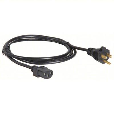 General 05907 - 6' 120 volt Black Power Cord