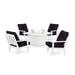 Oxford 5-Piece Deep Seating Set with Fire Pit Table