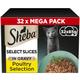 64x85g Poultry Selection in Gravy Sheba Select Slices Wet Cat Food