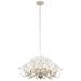 Wildflower 8-Lt Chandelier - Gold Dust/Artifact