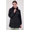 Regenmantel DEPROC ACTIVE "ROBSON LONG WOMEN", Damen, Gr. 40 (M), schwarz, 100% Polyester, casual, Langarm mit innenliegendem Gummizug, Mäntel, auch in Großen Größen erhältlich
