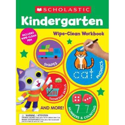 Kindergarten Wipe-Clean Workbook