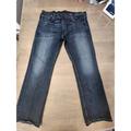 Levi's Jeans | Levi's Mens Blue 559 Medium Wash Low Rise Distressed Straight Jeans Size 36x32 | Color: Blue | Size: 36
