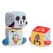 Disney Toys | 3 Disney Foam Baby Blocks Cloth Mickey Mouse , Donald Duck And Goofy Toys | Color: Black/Red | Size: Osbb