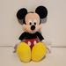 Disney Toys | 12” Disney Parks Mickey Mouse With Tags Disneyland Resort In Hong Kong Plush | Color: Black/Red | Size: 12 Inches