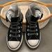 Converse Shoes | Converse Chuck Taylor All Star High Top Sneakers Black And Gray Size 12 | Color: Black/Gray | Size: 12b