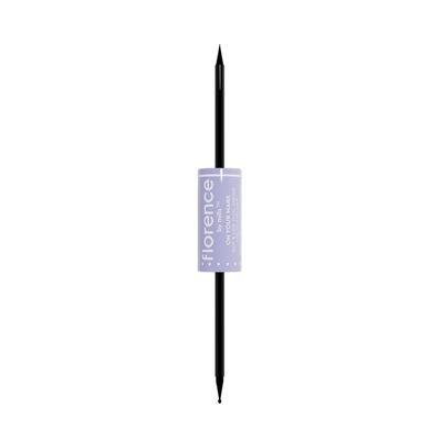Florence By Mills On Tha Mark Dual Sided Liquid Eyeliner 7 ml Schwarz Image