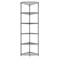 Rebrilliant Librun 72.1" H x 20" W x 20" D Shelving Unit Wire/Metal in Black | 72.1 H x 20 W x 20 D in | Wayfair 8B74E5E877DC4501AB7F3047077179FC