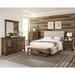 Loon Peak® Mureil Beige Button Tufted Upholstered Bedroom Set_4 Piece Upholstered in Brown | 56 H x 95 W x 82 D in | Wayfair