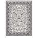 Black/White 90.55 x 59.05 x 0.2 in Area Rug - Bungalow Rose Area Rugs Ultra-Thin Oriental Cream Black Rug, Non-Slip Washable Laundry Rugs | Wayfair