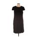 Suzi Chin for Maggy Boutique Cocktail Dress - Shift: Black Marled Dresses - Women's Size 12