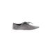 Sperry Top Sider Sneakers Gray Print Shoes - Women's Size 4 - Almond Toe