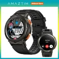 AMAZTIM-Montre connectée militaire K T2 pour hommes et femmes étanche IP69K Bluetooth AMOLED