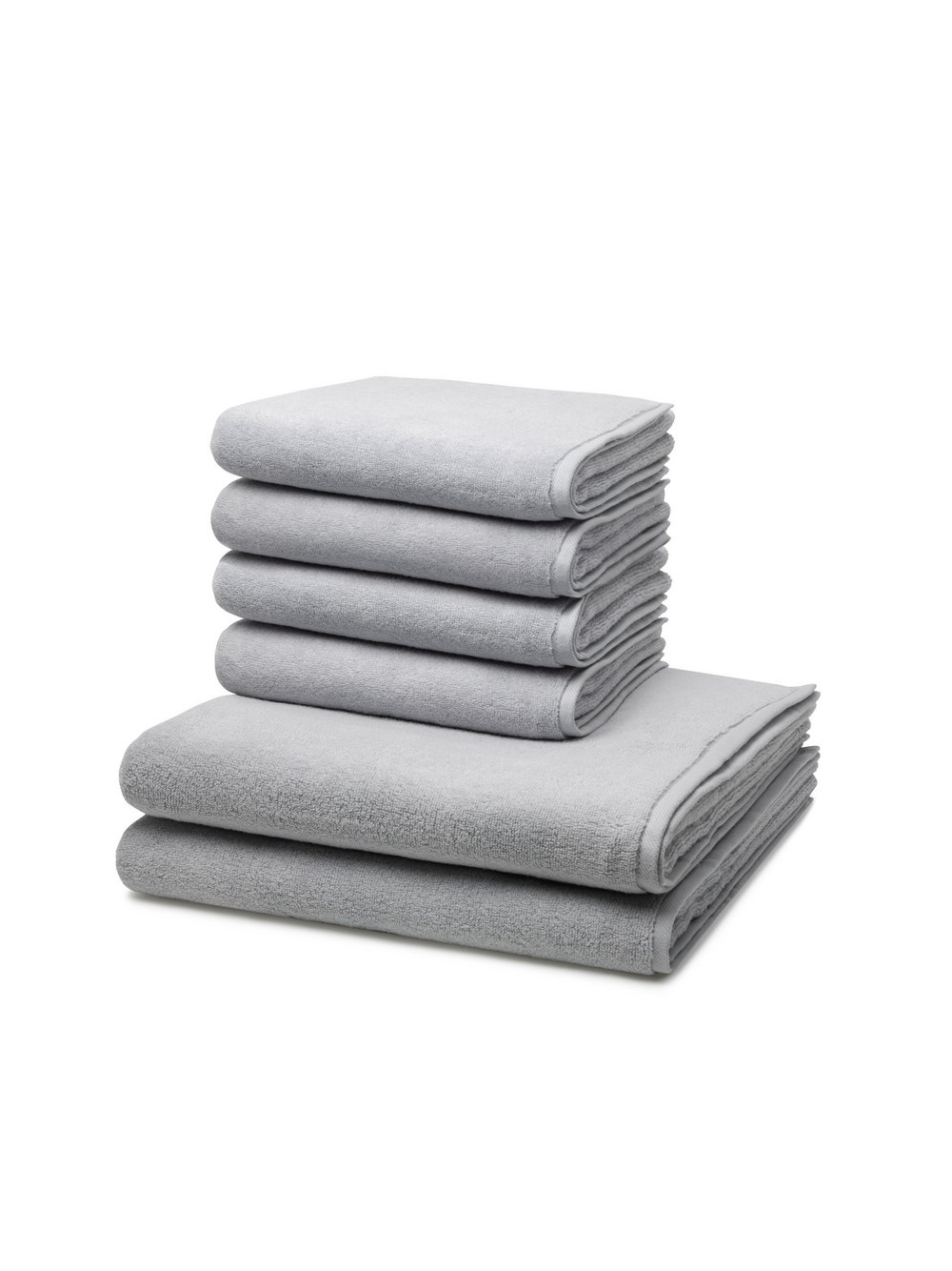 Ross Handtuchset 6-teilig Damen hellgrau, ONE SIZE Image