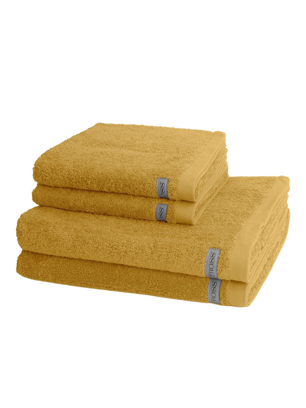 Ross Handtuchset 4-teilig Damen gelb, ONE SIZE Image