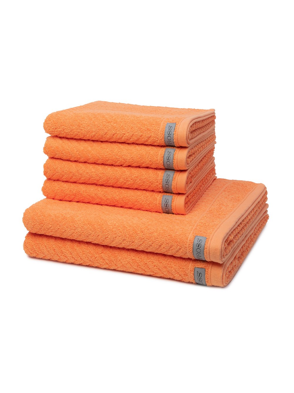 Ross Handtuchset 6-teilig Damen orange, ONE SIZE Image