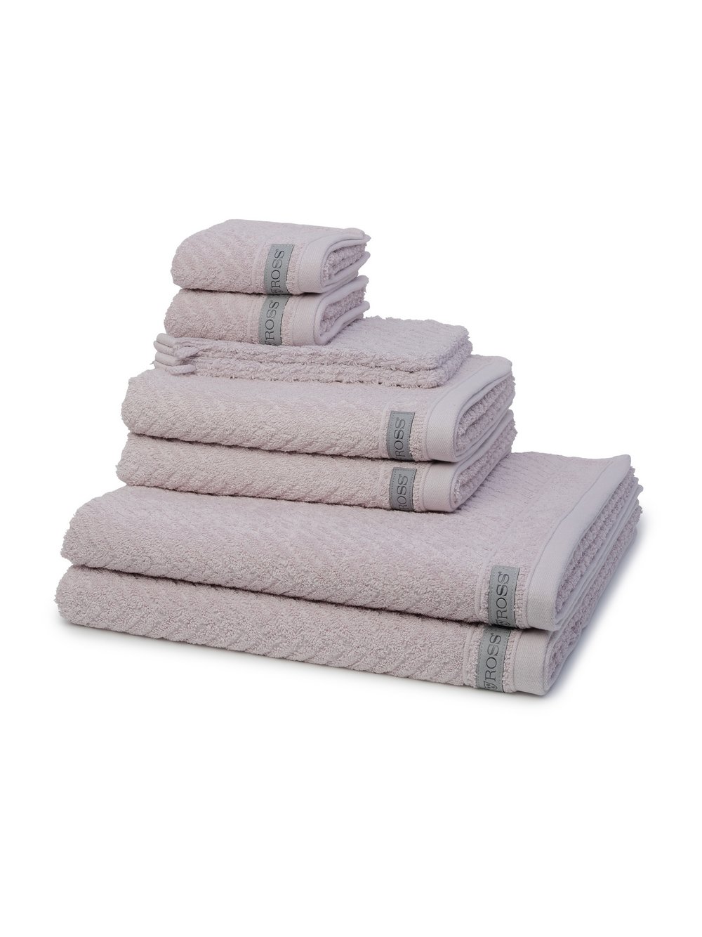 Ross Handtuchset 8-teilig Damen hellgrau, ONE SIZE Image
