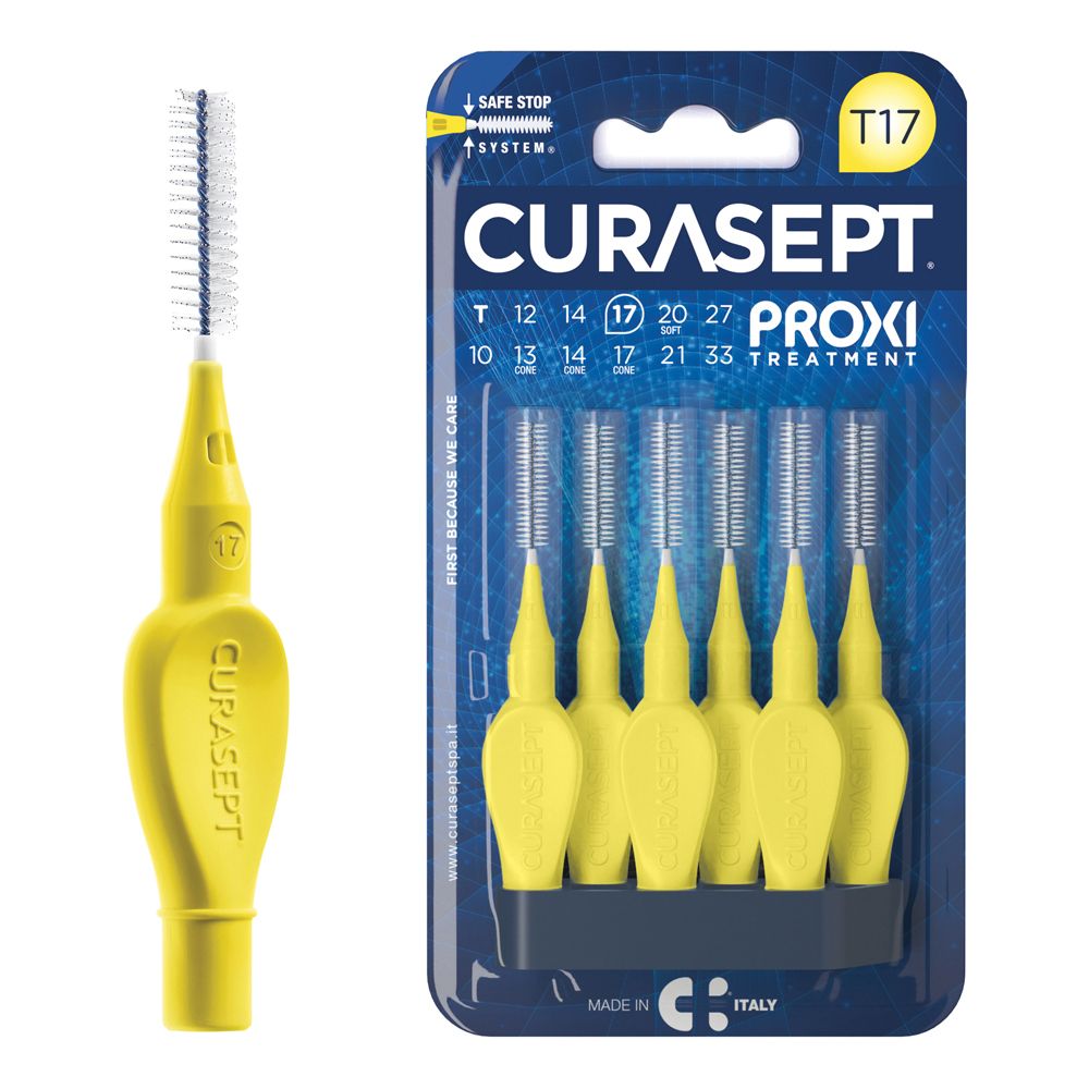 Curasept Proxi T17 Giallo 1 pz Spazzolino da denti