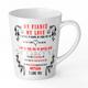 My Fiance My Love I Promise to Always Be There for You Novelty 12oz/17oz Latte Mug- Variation