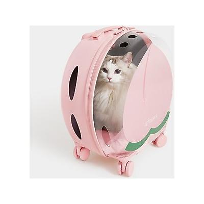 VETRESKA Dog & Cat Carrier, Peach Color Block