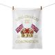 King Charles III 2023 Coronation Novelty Tea Towel