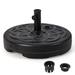 Costway 22'' Patio Fillable Round Umbrella Base Stand Water/Sand Fit - See Details